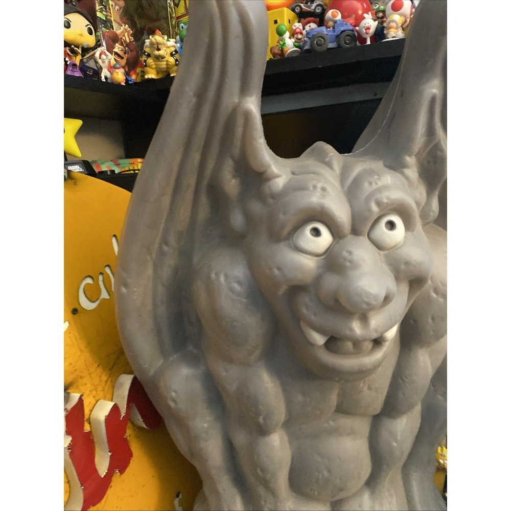 Vintage 28" EMPIRE Halloween Lighted Blow Mold Gargoyle Monster, Works 90's - Picture 6 of 13